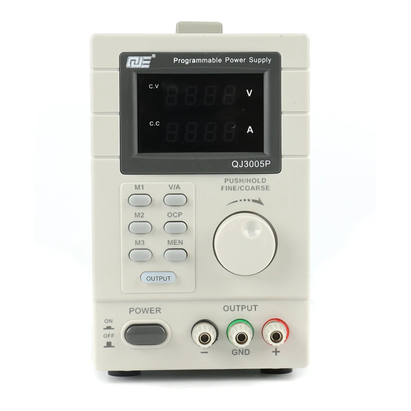 مختبر QJ3005P qje الخطية للتعديل lcd الرقمية برمجة dc امدادات الطاقة 30 فولت 5a usb التحكم عن طريق الكمبيوتر + dc جاك مجموعة