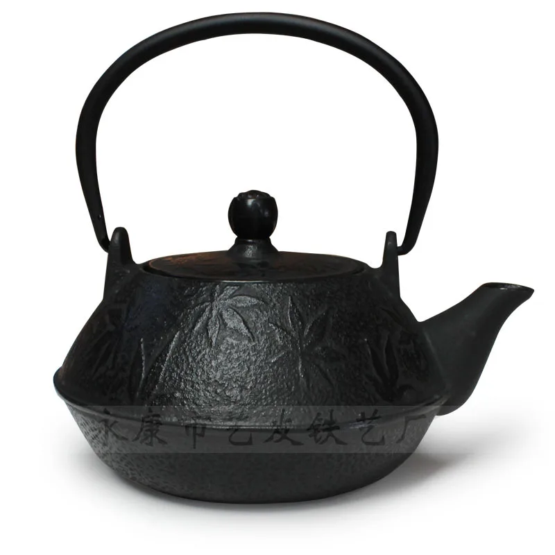 Искусство друзья японский чугунный чайник клен старый железный чайник Кунг Фу Чай