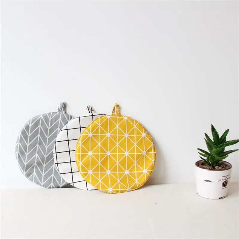 Cotton Pot Mat Pad Heat-resisting Heatproof Table Cloth Pad Slip-resistant Kitchen Cooking Akuhome