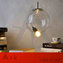Ковчег свет Современная краткое персонализированные подвесной светильник стеклянный обеденный зал исследование гостиная