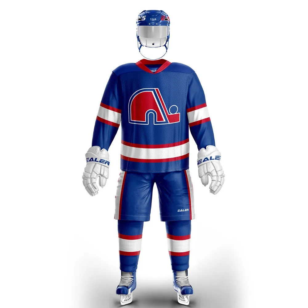 

COLDOUTDOOR free shipping Quebec Training wear With fans Logo ice hockey jersey s in stock customized cheap high quality