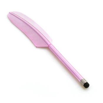 

10 x Colorful Feather Handle Portable Stylus/Stylus Touch Pen