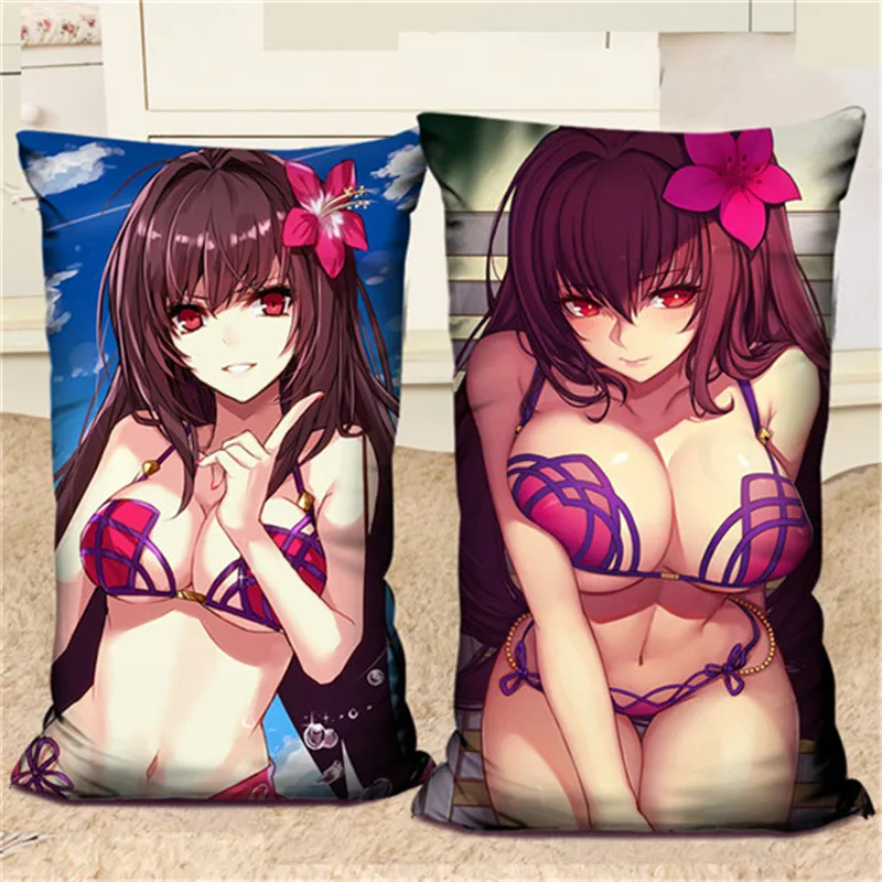 Amellor 40x60 см Декоративные подушки Fate Stay Night мультяшная Подушка мягкая