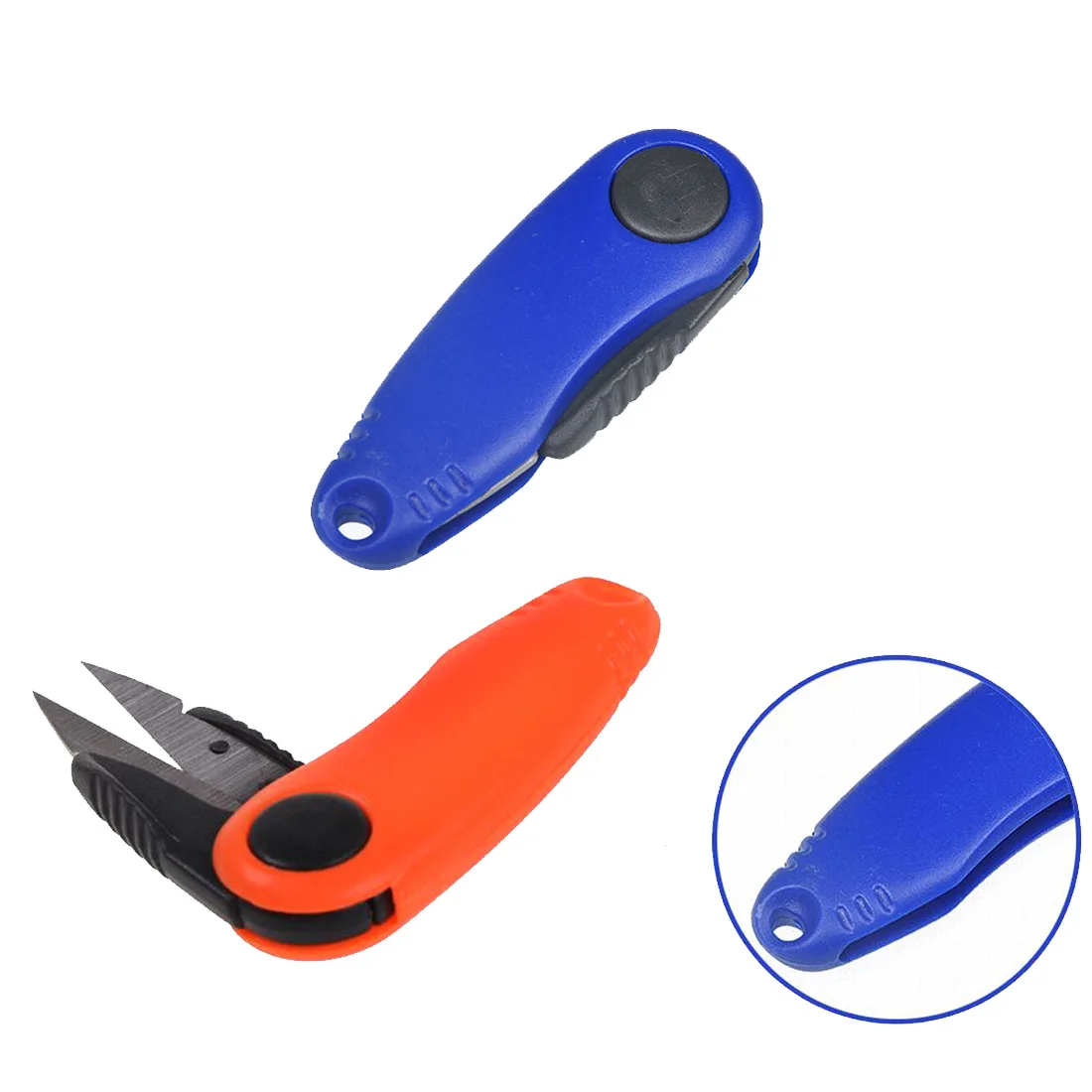 

1PCS Shrimp-Shaped Mini Portable Fishing Multi-function Plastic Scissors Line Cutter Fishing Gear Folding Fishing Use Equipment