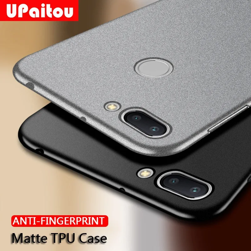 

UPaitou Upgrade Matte TPU Case for Xiaomi Redmi 6 Pro 6A Anti Fingerprint Case Soft Silicone Back Cover for Redmi 6/6Pro/6A