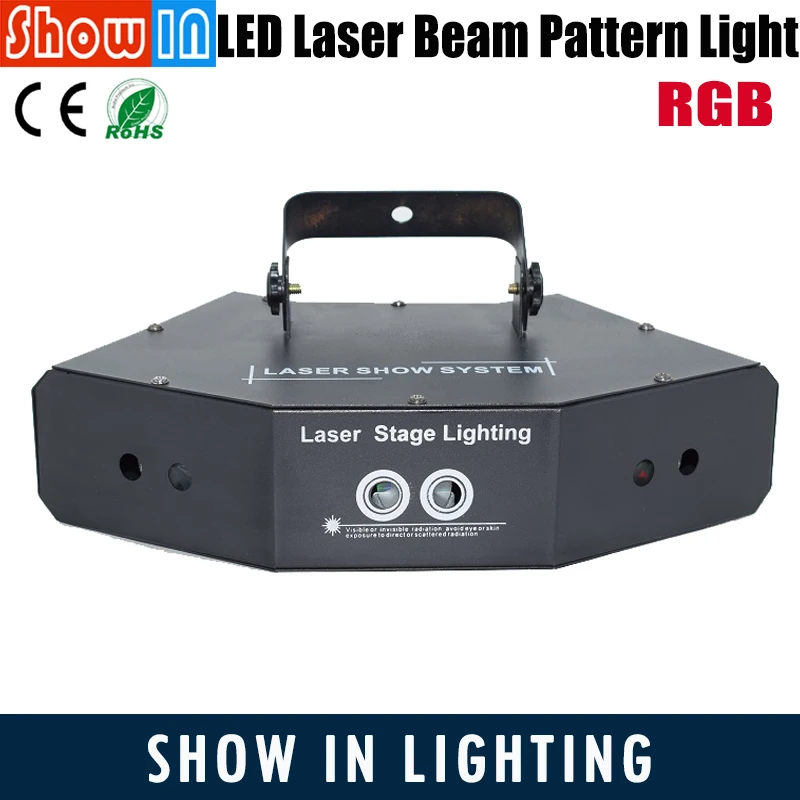 

Full Color LED Laser Beam Pattern Light Effect Disco Club DJ KTV Party Wedding RGB DJ Equipment Pro Sound Audio Stage Lighting