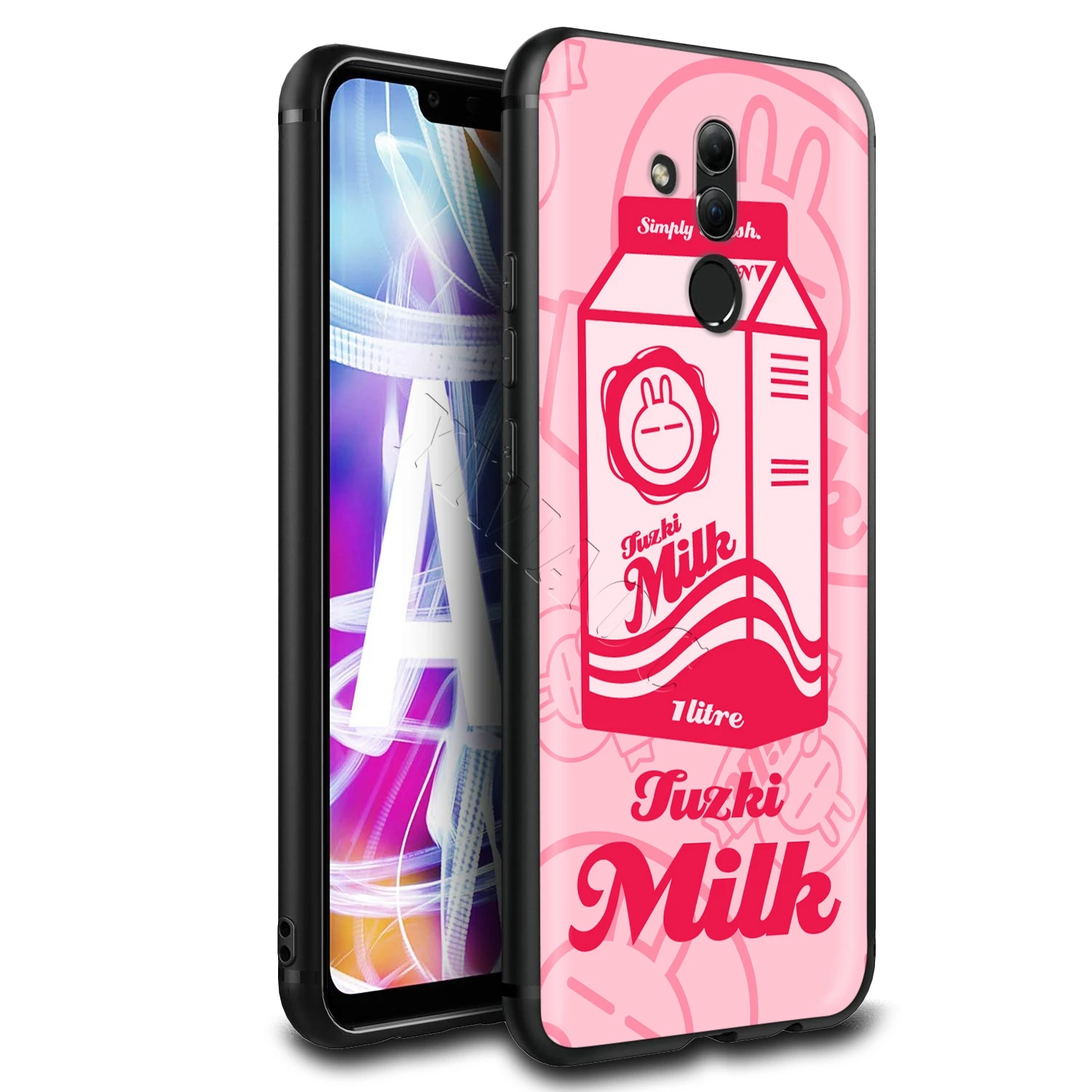 YIMAOC Kawaii японский клубничный молочный чехол для Huawei Honor Mate P smart Y7 Y9 8C 30 20 10 8x Nova 3i 3 Lite