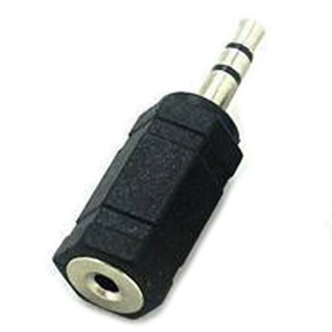 

2.5mm Stereo Female to 3.5mm Stereo Male Plug Jack Audio Adapter, Black