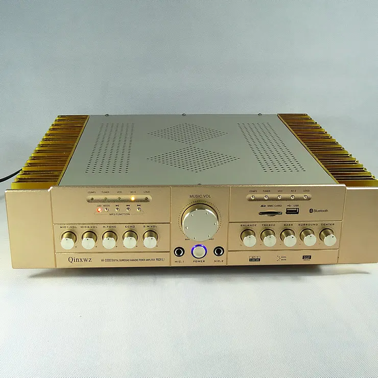 AV 809U 5 1 Домашний кинотеатр KTV усилитель независимый сабвуфер выход U диск SD