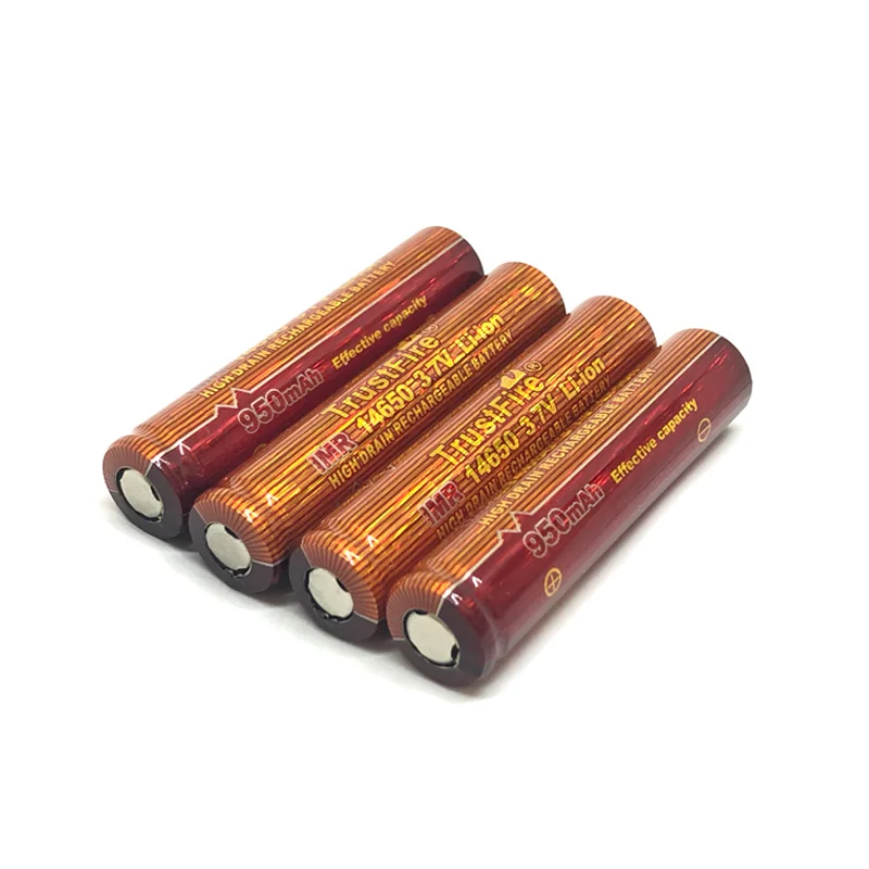 4 шт./лот TrustFire IMR 14650 950mah 3 7 V перезаряжаемая литиевая батарея литий-ионные батареи
