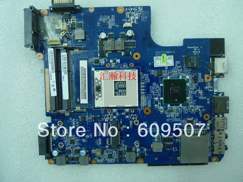 Основная плата A000073390 DA0TE2MB6G0 REV G для toshiba satellite L640 L645 Материнская плата ноутбука Intel HM55 HD графика