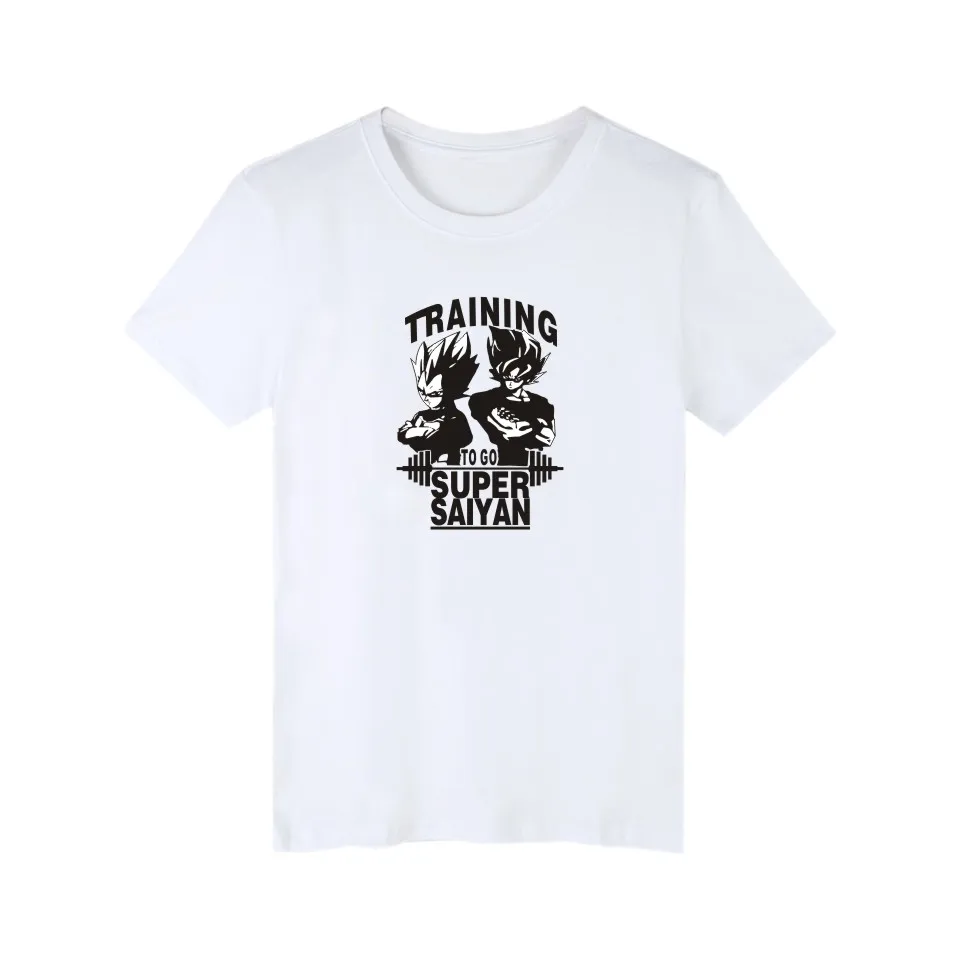 

Super Saiyan Short Sleeve Funny T-shirt Men Summer Classic Japan Dragon Ball Tee Shirt Men Fashion Anime Tshirts Cotton Men