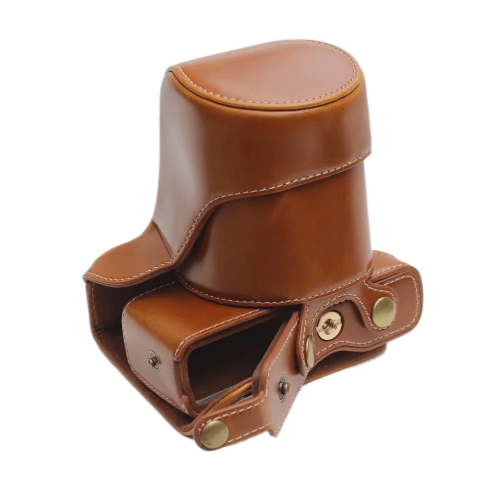 PU Leather Camera Bag Case Cover for Canon EOS M10 M100 (3)
