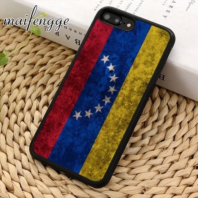 Чехол maifengge с флагом Венесуэлы для iPhone 5 6 s 7 8 plus 11 12 Pro X XR XS Max Samsung Galaxy S6 S7 S8 S9