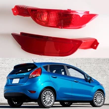 Tail Bumper Reflector Lamp Brake Light Rear Fog Lights for Ford Fiesta Mk7 2008 2009 2010 2011 2012 2013 2014 RED Right Left Tail Bumper Reflector Lamp Brake Light Rear Fog Lights for Ford Fiesta Mk7 2008 2009 2010 2011 2012 2013 2014 RED Right Left