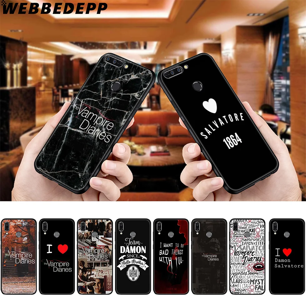 

The Vampire Diaries Stefan Soft Case for Huawei P8 P9 P10 P20 P30 Lite Pro P Smart Z Plus 2019 Y6 Prime 2018 2017 Lite Mini