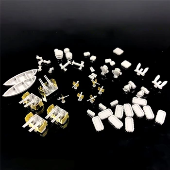 

Upgraded Set for US Navy Ship Model 1/350 Life Raft Ammunition Box Collection Parts for all US WWII Warship & Trumpeter 05311