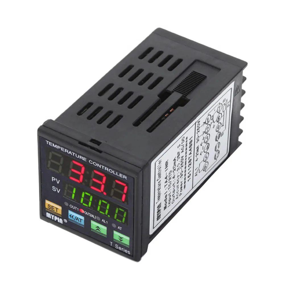

MYPIN TA4-INR 90-260V AC/DC Digital PID Temperature Controller 4-20mA Analogue Output Alarm Thermostat Control