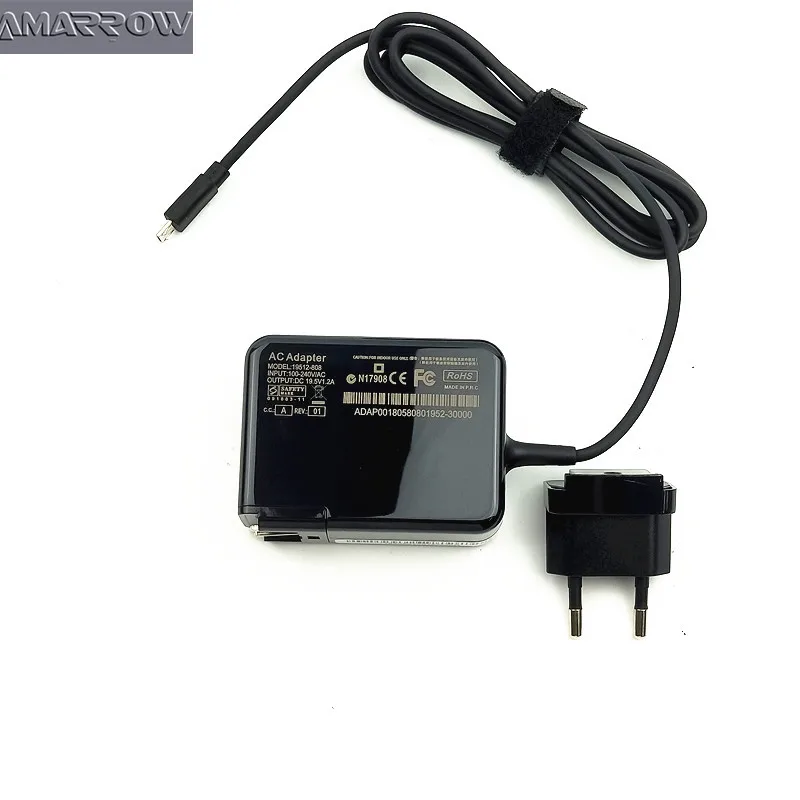Сетевой адаптер питания для ноутбука Dell Venue 11 Pro 5130 7130 7139 HA24NM130 077GR6 0KTCCJ 3JJWF Tablet 7140 в 19