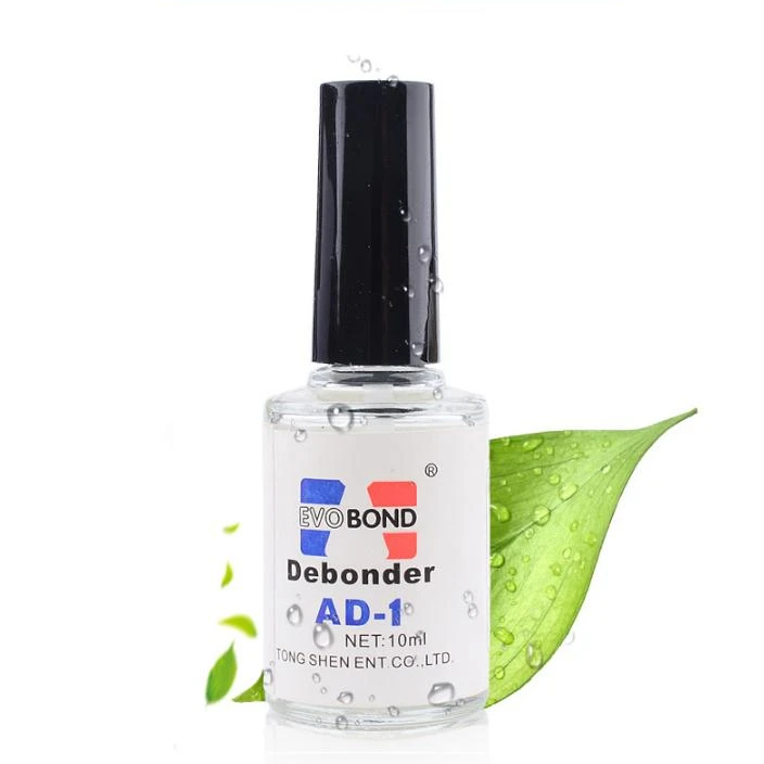 

DeBonder Liquid 10ml Nail Art with Brush Nail Glue ad-1 Eyelashes stickers False Tip Rhinestone Remover