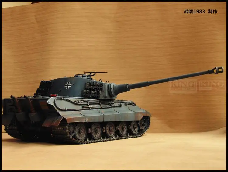 KNL хобби 1:16 HENG длинный пульт дистанционного управления модель танка Tiger 2RC
