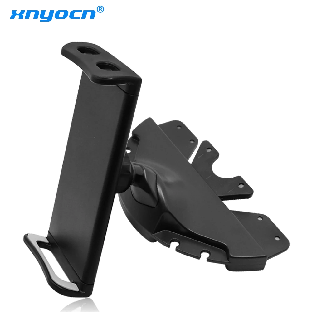 Автомобильный держатель для планшета Xnyoc 7 8 9 10 11 дюймов со слотом CD Ipad ПК