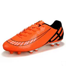 Kids Football Boots 2016 Crampons De Foot Hautes Chevilles Kids Soccer Shoes Youth Sports Shoes Hot Sale In China