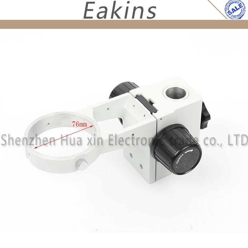  Large Size Universal Stereo Microscope Table Stand with Focusing Rack 76mm diameter holder