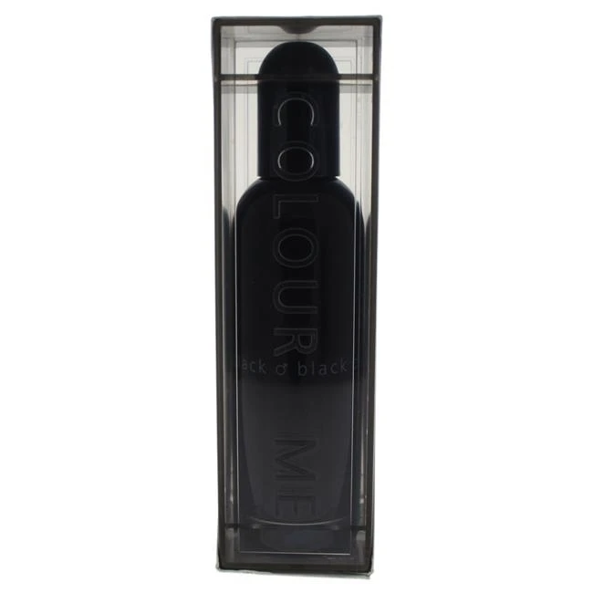 Milton-Lloyd M-5242 Colour Me Black Eau De Toilette Spray for Men - 3 oz