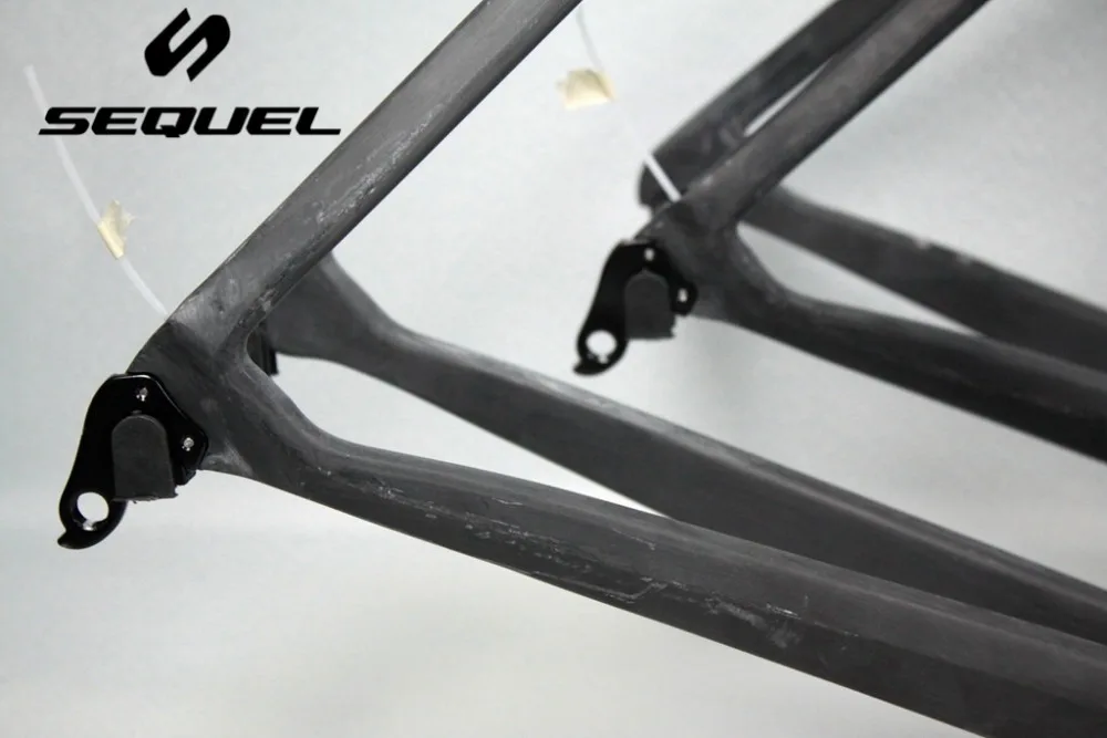Clearance Carbon Road frame Chinese Road sequel factory Carbon Frame bicycle frame T800 PF30 raw frame 9