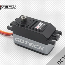 Goteck нижний профиль цифровой без сердечника тока мотор сервопривода DC1511SG металлическими шестернями и высоким крутящим с 10/12kg-cm в 4,8 V/6В для модель автомобиля