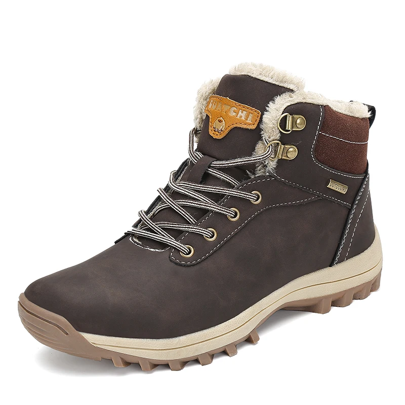 

Warm Hiking Shoes Winter Tactical Boots Men Waterproof Tactical Boots Outdoor Trekking Shoes Woman Snow Boots Zapatillas Hombre