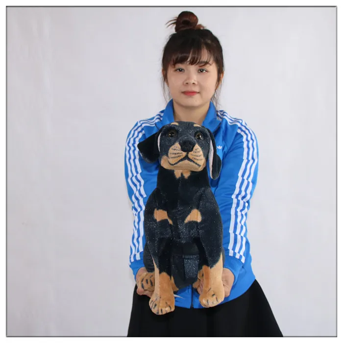55 см 6 стилей Бигл боксер Мопс далматинец Волкодав моделирование сидя собака плюшевая игрушка хорошее качество реалистичные сидящие собаки куклы