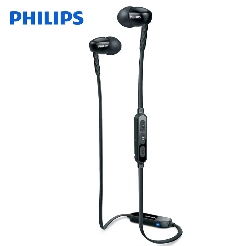 Оригинальный Philips спорта Bluetooth наушники SHB5850 с NFC Функция литиевых Батарея