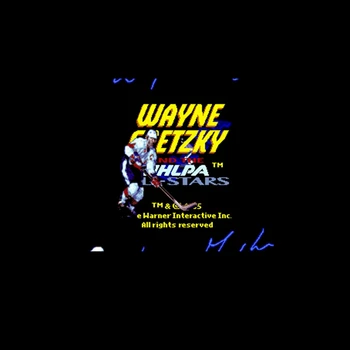 

Wayne Gretzky and the NHLPA All-Stars 16 bit Big Gray Game Card For NTSC Game Player Drop Shipping