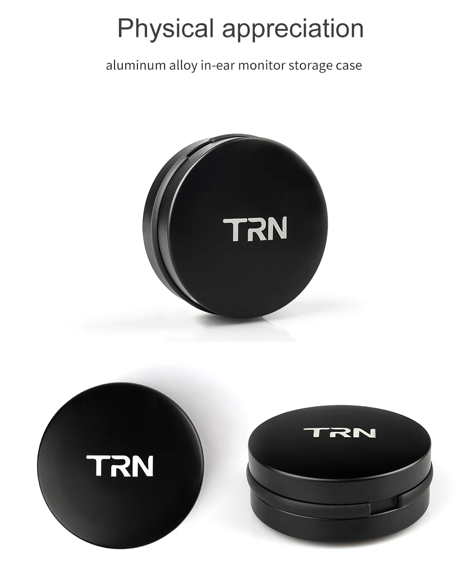 TRN чехол для наушников, настраиваемый логотип, металлический ящик для хранения наушников, Портативная сумка для наушников TRN V30 V80 V30IM2 ZST ES4 T2