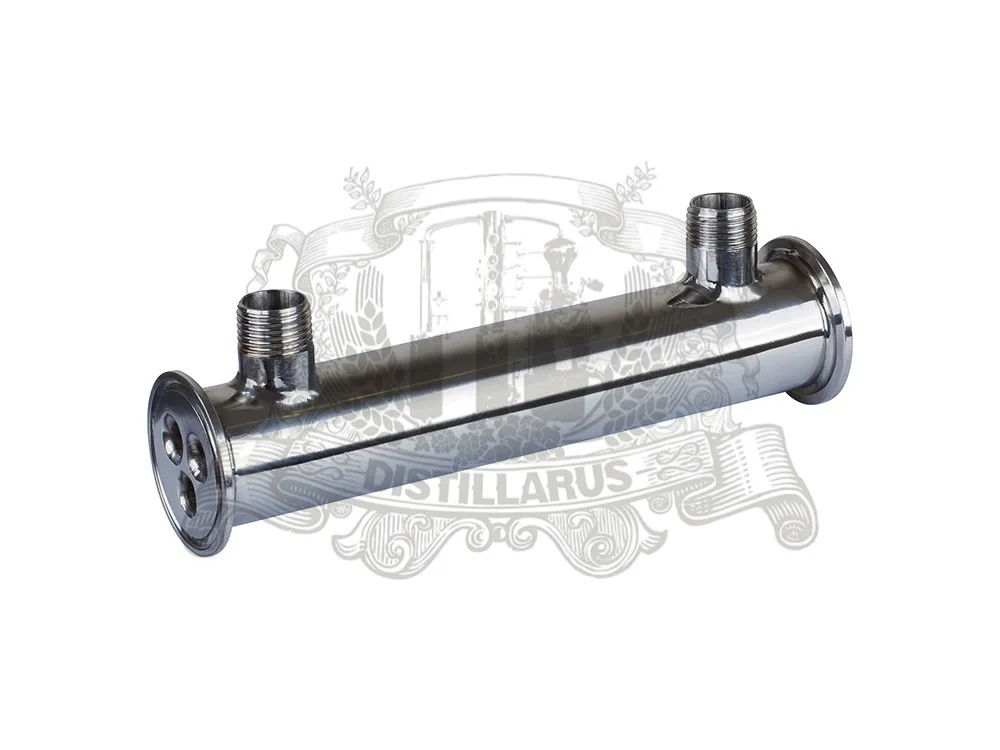 

1,5"(38mm)OD50.5 Dephlegmator / Reflux length 200mm , 3 pipes ID 8mm