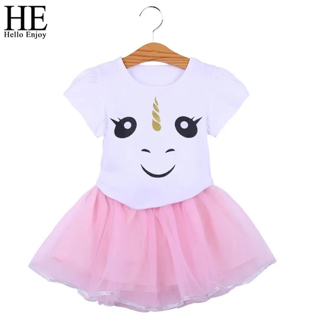 unicorn costume for girl tracksuits toddler boutique outfit set summer