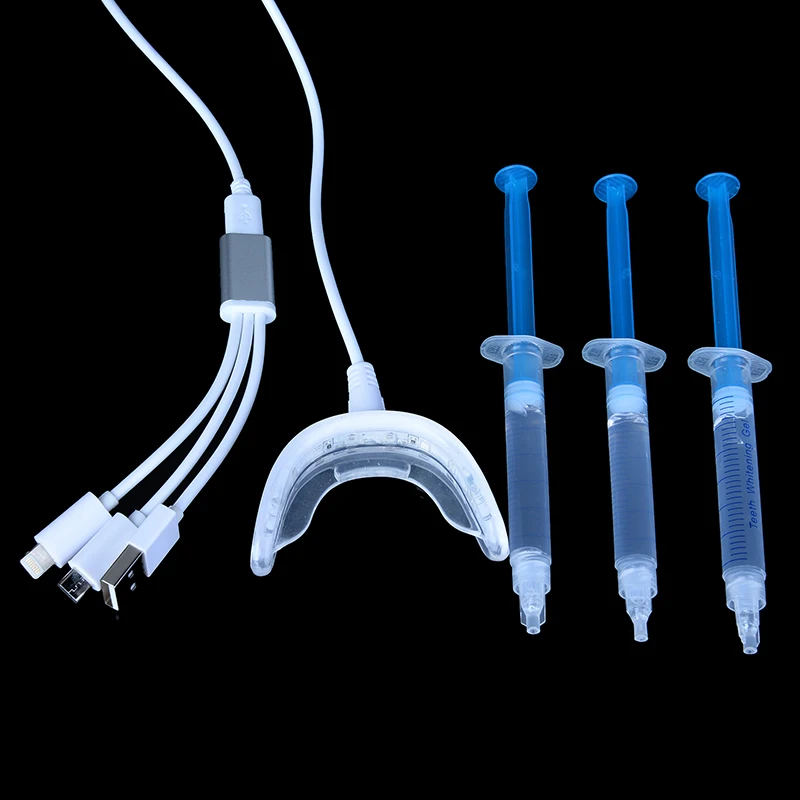 Стоматологическое оборудование белая лампа 3X3 мл!! Комплект для отбеливания зубов отбеливание зубов гель отбеливатель зубов Гигиена полости рта перекиси водорода яркий