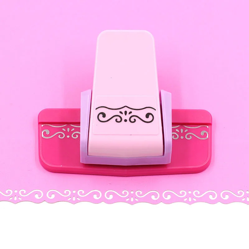 EXCEART Lace Embosser Scrapbook Paper Puncher Border Design Paper DIY Paper  Punch Craft Hole Punch Fancy Border Punch Kids Paper Punch Hole Puncher