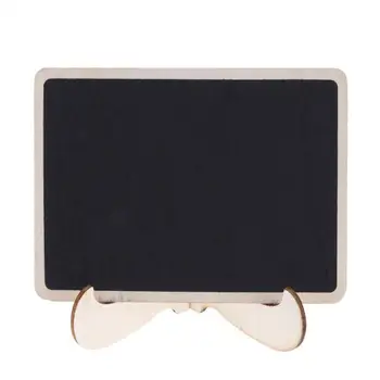 

DIY Assembled Mini Blackboard Wooden Message Chalkboard Wedding Party Decor Labels Wood Chalkboard School Office Supplies