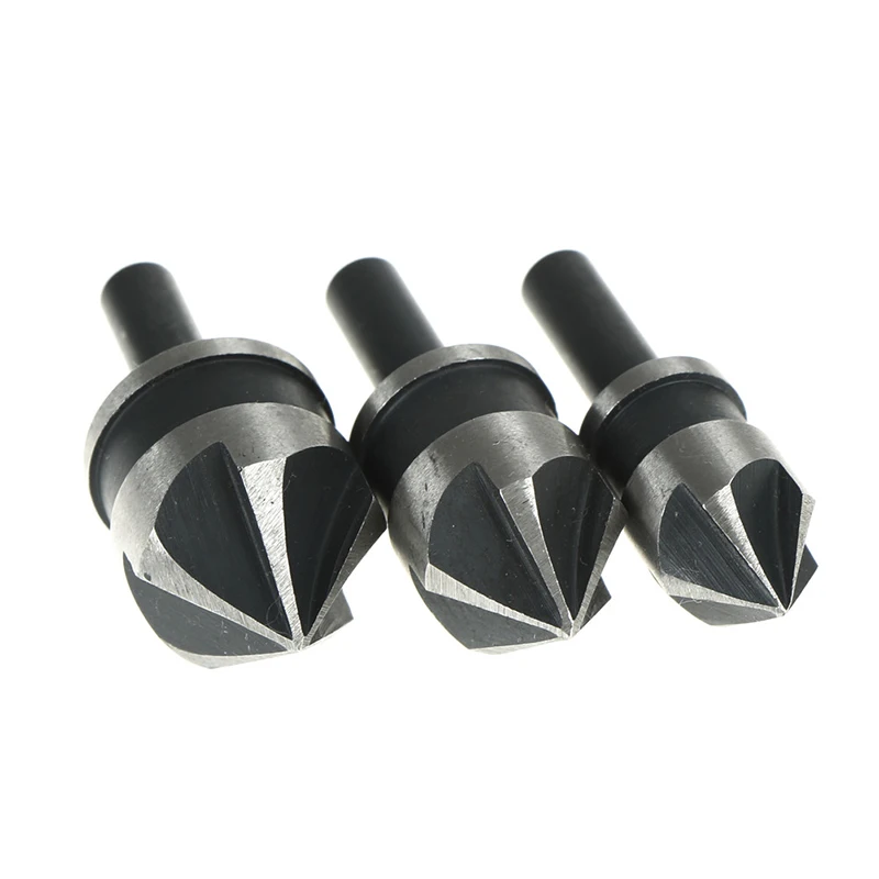 90 Degree Point Angle Chamfer Chamfering Countersinking Cutter 1/4
