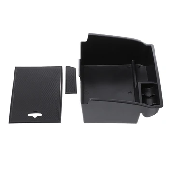 

QILEJVS Armrest Storage Box Fit For Toyota Fortuner An160 2016 2017 2018 Interior Armrest Console Central Storage Box