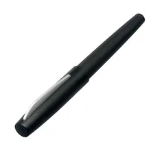 Kaco дополнительный тонкий наконечник авторучка 0,38 мм черный пластиковый Баррель Металлический держатель ручки с 2 шт чернильный картридж Подарочная коробка офис