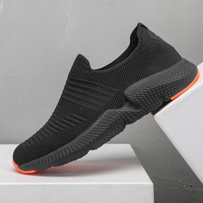 

Hot Slip On Running Shoes Women Men Socks Sneakers Lightweight Comfortable Breathable Couple Walking Sports Shoes Eur Size 35-48