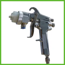 SAT1182 Mirror Chrome Paint Gun Air Brush Adjustable Air Pressure Regulator Spray Gun gun to paint cars Airbrush Spray Foam Gun