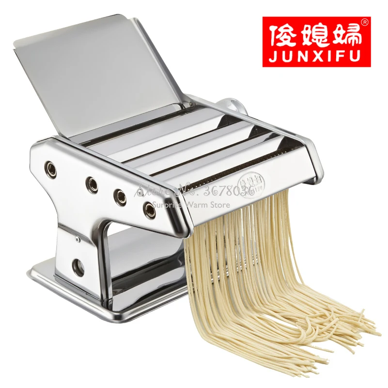 

Home Kitchen Multi-use Manual Noodle Machine Household Split Noodle Maker Stainless Steel Hand Pressure Dumpling Cover Maker