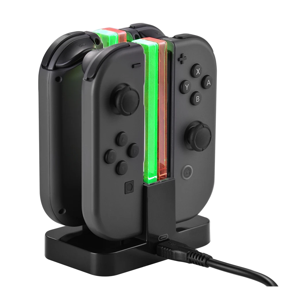 nintendo switch 4 controller charger