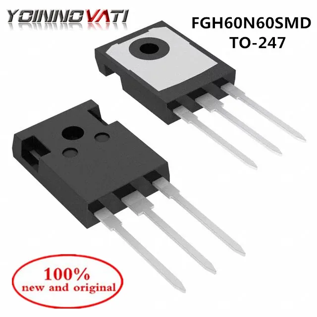 

Free shipping FGH60N60 FGH60N60SMD TO-247 common welding power tube 60A 600V IGBT tube 100% new and original