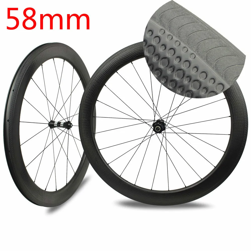 Колеса ELITEWHEELS с низким сопротивлением прямые тяговые ступицы Dimple Desgin 700c